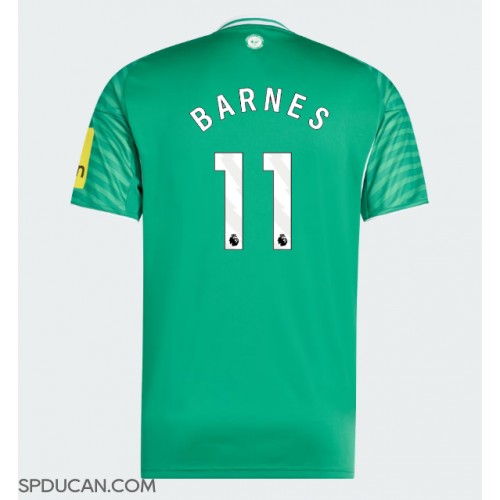 Muški Nogometni Dres Newcastle United Harvey Barnes #11 Gostujuci 2025-26 Kratak Rukav Muški Nogometni Dres Newcastle United Harvey Barnes #11 Gostujuci 2025-26 Kratak Rukav